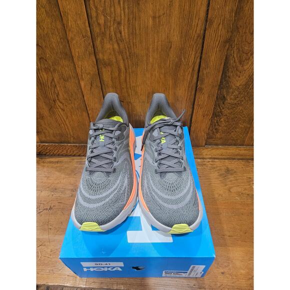 HOKA Arahi 8 Mens Stability shoe in Asphalt/Gravel size 9 D main image 4